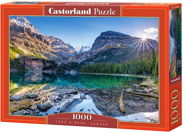 Castorland (C-103638) - "Lake O'Hara, Canada" - 1000 piezas