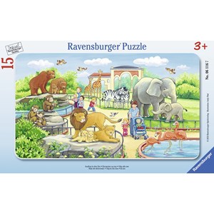 Ravensburger (06116) - "Trip to the Zoo" - 15 piezas