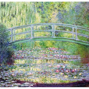 Puzzle Michele Wilson (A910-80) - Claude Monet: "The Japanese Bridge" - 80 piezas