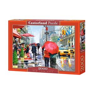 Castorland (C-200542) - Richard Macneil: "New York Cafe" - 2000 piezas