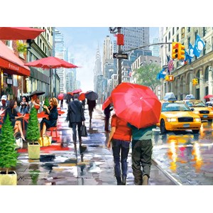 Castorland (C-200542) - Richard Macneil: "New York Cafe" - 2000 piezas