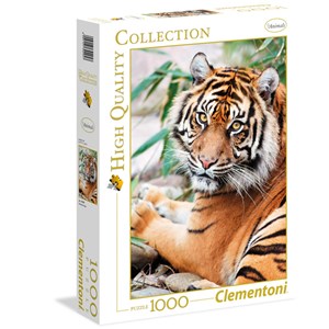 Clementoni (39295) - "Sumatran Tiger" - 1000 piezas