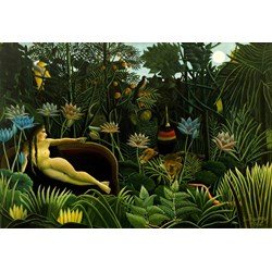 Grafika (00306) - Henri Rousseau: "The Dream, 1910" - 12 piezas