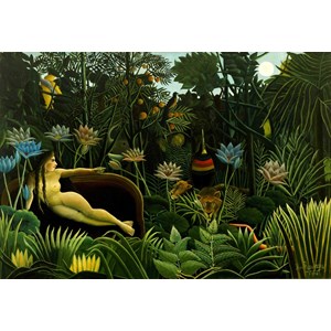 Grafika (00306) - Henri Rousseau: "The Dream, 1910" - 12 piezas