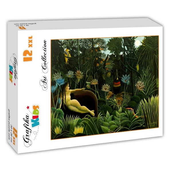 Grafika (00306) - Henri Rousseau: "The Dream, 1910" - 12 piezas