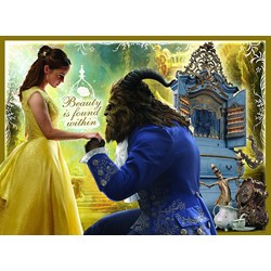 Ravensburger (10960) - "Beauty and the Beast" - 100 piezas