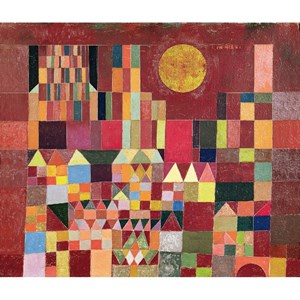 Puzzle Michele Wilson (W203-24) - Paul Klee: "Castle and Sun" - 24 piezas