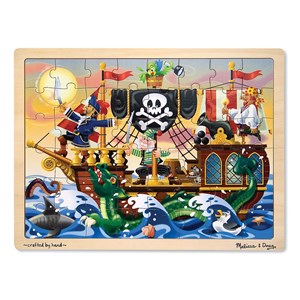 Melissa and Doug (3800) - "Pirate Adventure" - 48 piezas