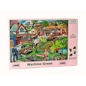 The House of Puzzles (4296) - "Wartime Green" - 1000 piezas