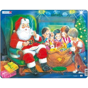 Larsen (JUL14) - "Santa with Children" - 15 piezas