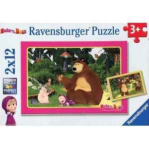 Ravensburger (07585) - "Masha and The Bear" - 12 piezas