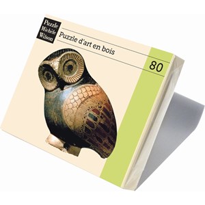 Puzzle Michele Wilson (A501-80) - "Owl Vase" - 80 piezas