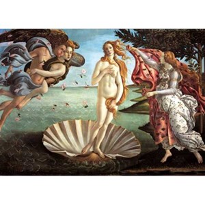 Ravensburger (15769) - Sandro Botticelli: "The Birth of Venus" - 1000 piezas