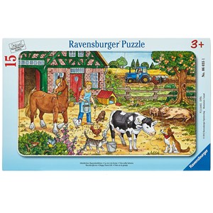 Ravensburger (06035) - "Life at the Farm" - 15 piezas