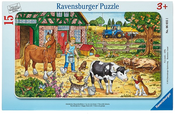Ravensburger (06035) - "Life at the Farm" - 15 piezas