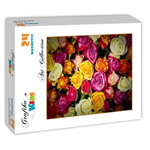 Grafika Kids (00942) - "Roses" - 24 piezas