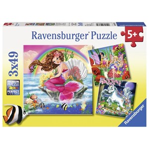 Ravensburger (09367) - "World of mythical creatures" - 49 piezas