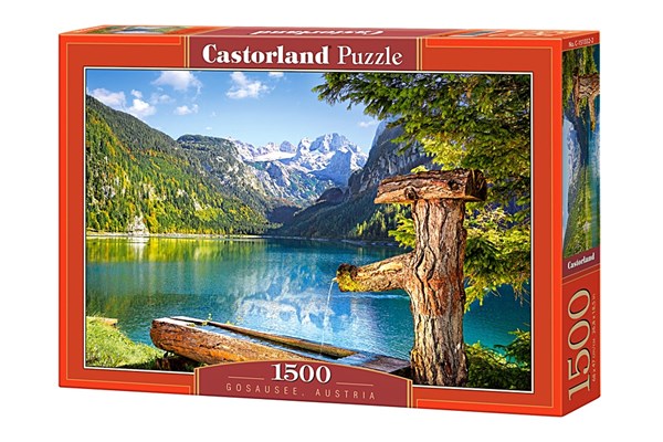 Castorland (C-151332) - "Gosausee, Austria" - 1500 piezas