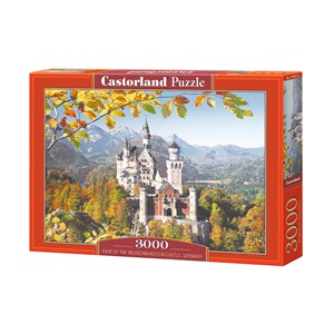 Castorland (C-300013) - "Neuschwanstein Castle, Germany" - 3000 piezas