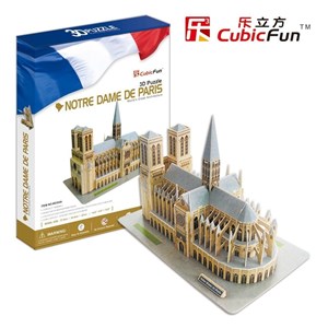 Cubic Fun (MC054H) - "Notre Dame De Paris" - 74 piezas