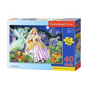 Castorland (B-040155) - "Cinderella" - 40 piezas