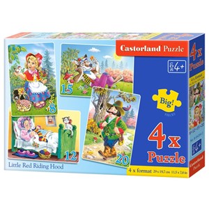 Castorland (04294) - "Little Red Riding Hood" - 8 12 15 20 piezas