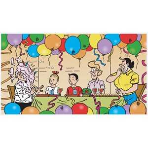 PuzzelMan (358) - "Bob and Bobette, Tart with cream" - 27 piezas