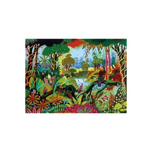 Puzzle Michele Wilson (A491-650) - Alain Thomas: "Jungle" - 650 piezas