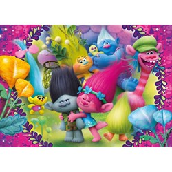Clementoni (08422) - "Trolls" - 60 piezas