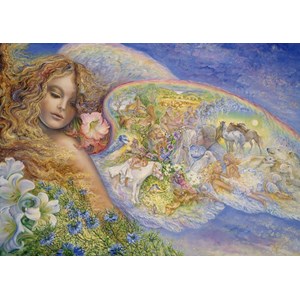 Grafika (T-00291) - Josephine Wall: "Wings of Love" - 1000 piezas