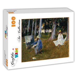 Grafika Kids (00103) - John Singer Sargent: "Claude Monet by John Singer Sargent, 1885" - 100 piezas