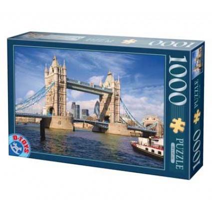 D-Toys (64288-FP08) - "Tower Bridge, London" - 1000 piezas