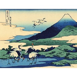 Puzzle Michele Wilson (Z22) - Hokusai: "Manor in Sagami Province" - 30 piezas