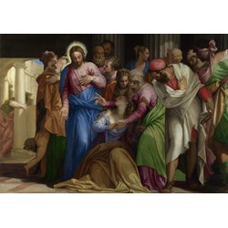 Grafika (00308) - Paolo Veronese: "The Conversion of Mary Magdalene, 1548" - 1000 piezas