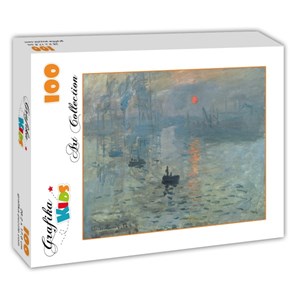Grafika Kids (00089) - Claude Monet: "Impression au Soleil Levant, 1872" - 100 piezas
