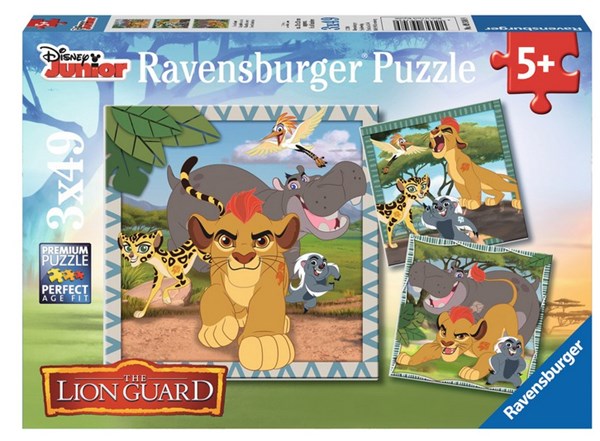 Ravensburger (09348) - "The Lion Guard" - 49 piezas