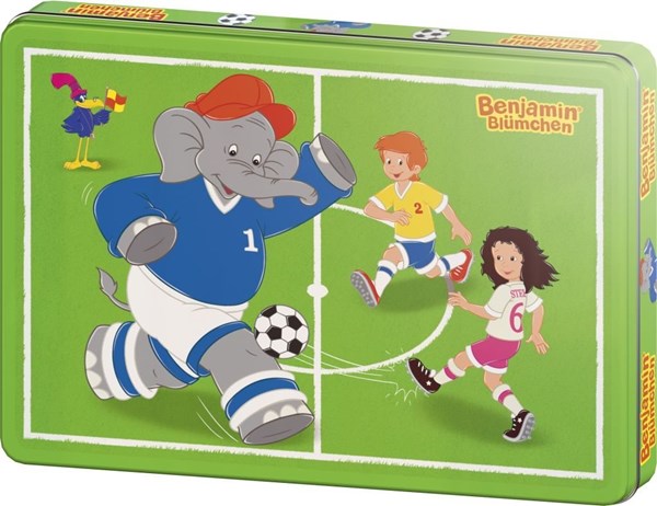 Schmidt Spiele (55545) - "Benjamin the Elephant, Off we go !" - 60 piezas