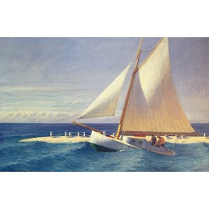 Puzzle Michele Wilson (A278-350) - Edward Hopper: "The Sailboat" - 350 piezas