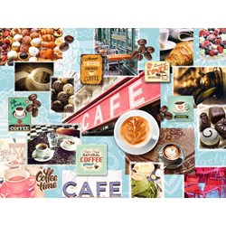 Ravensburger (16346) - "Coffee and Dessert" - 1500 piezas