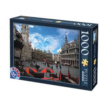 D-Toys (64288-FP01) - "Brussels, Belgium" - 1000 piezas
