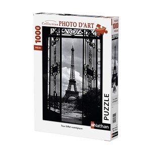 Nathan (87570) - "Eiffel Tower, Paris" - 1000 piezas
