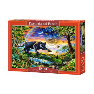Castorland (C-151356) - "Panther Twilight" - 1500 piezas