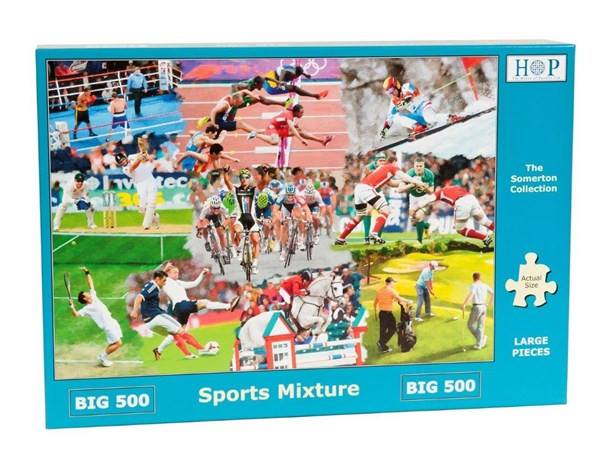 The House of Puzzles (3916) - "Sports Mixture" - 500 piezas