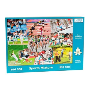 The House of Puzzles (3916) - "Sports Mixture" - 500 piezas