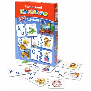 Castorland (E-043) - "Alphabet in English" - 52 piezas