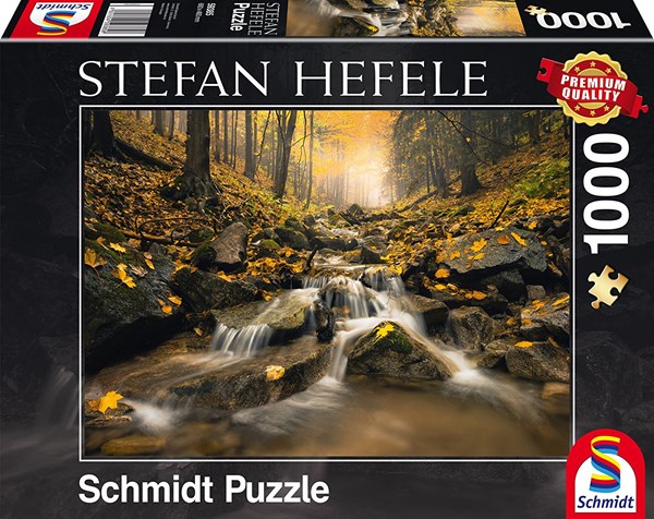 Schmidt Spiele (59385) - Stefan Hefele: "Fairytale Creek" - 1000 piezas