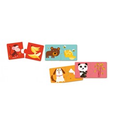 Djeco (08166) - "Duo Puzzle, Dinner's Ready!" - 2 piezas