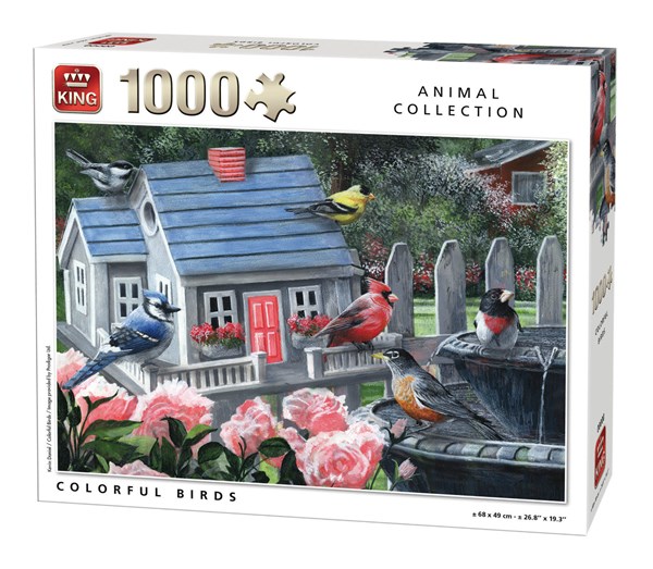 King International (05390) - "Colorful Birds" - 1000 piezas