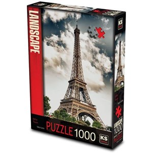 KS Games (11465) - "Eiffel Tower, Paris" - 1000 piezas