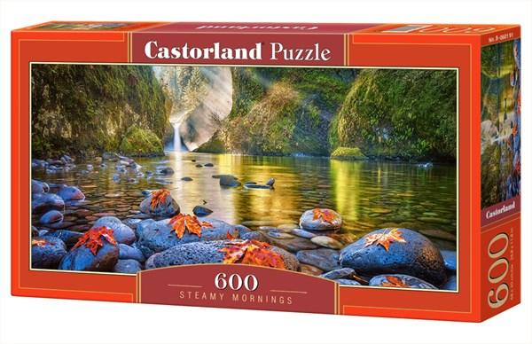 Castorland (B-060191) - "Steamy Mornings" - 600 piezas